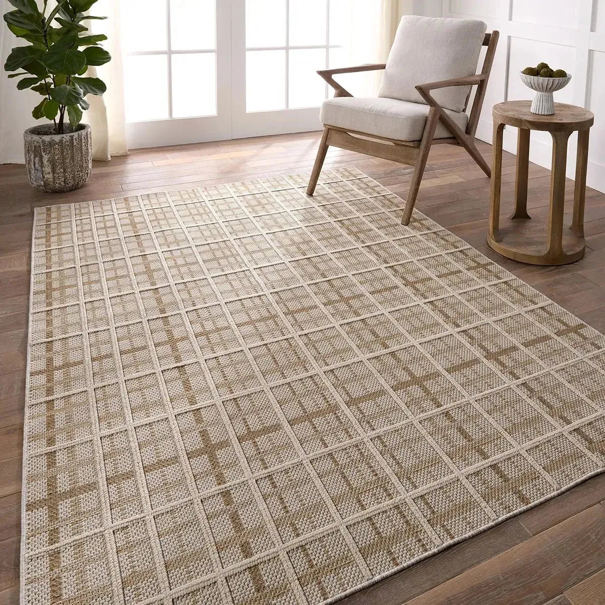 Paradizo PRA06 Brown/Cream Rug