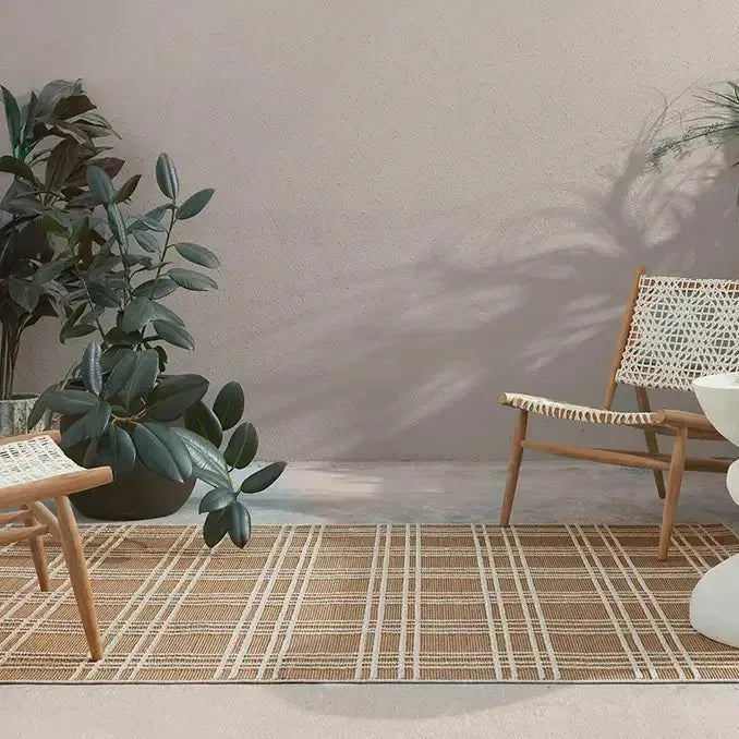 Paradizo PRA07 Brown/Cream Rug