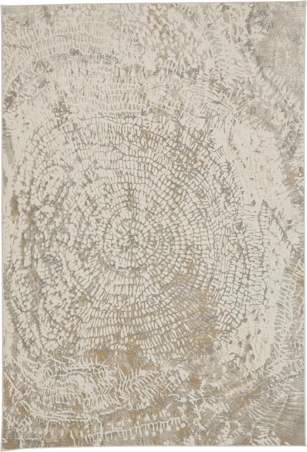 Parker 3702F Ivory/Gray Rug