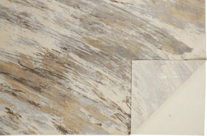 Parker 3704F Tan/Blue Rug