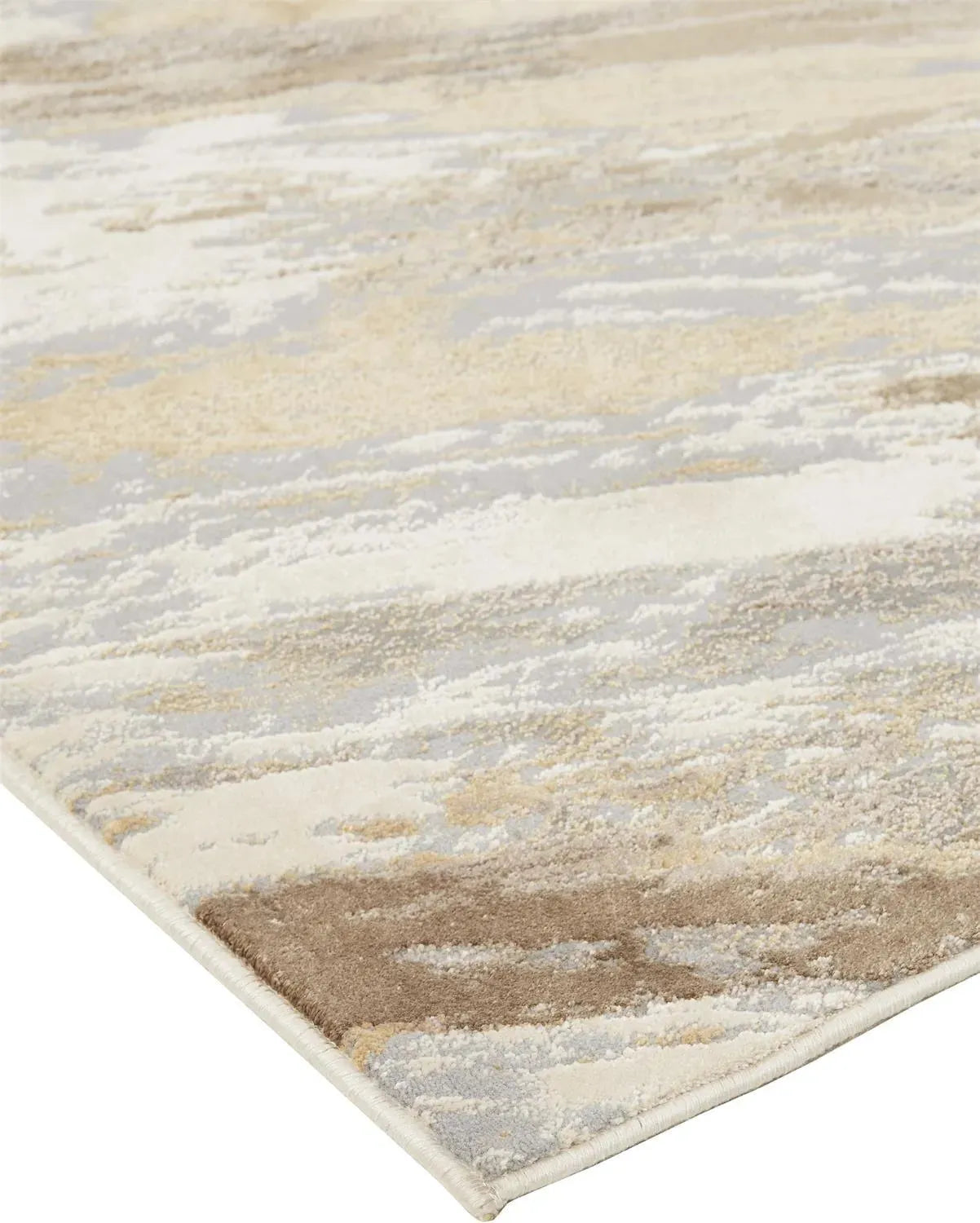 Parker 3704F Tan/Blue Rug