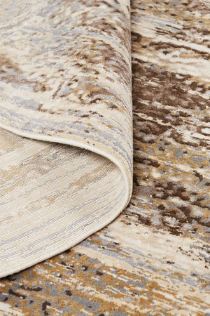 Parker 3705F Ivory/Brown Rug