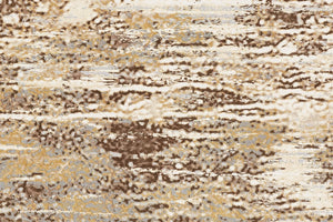 Parker 3705F Ivory/Brown Rug