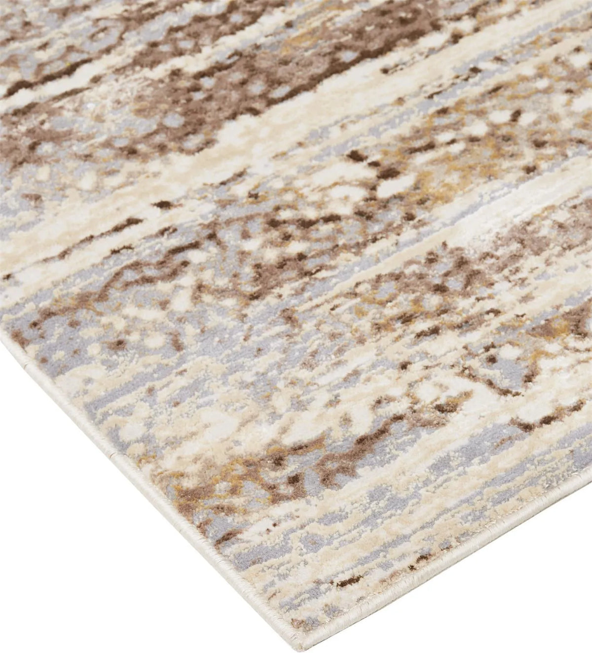 Parker 3705F Ivory/Brown Rug