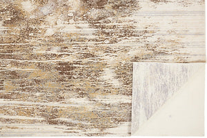 Parker 3705F Ivory/Brown Rug