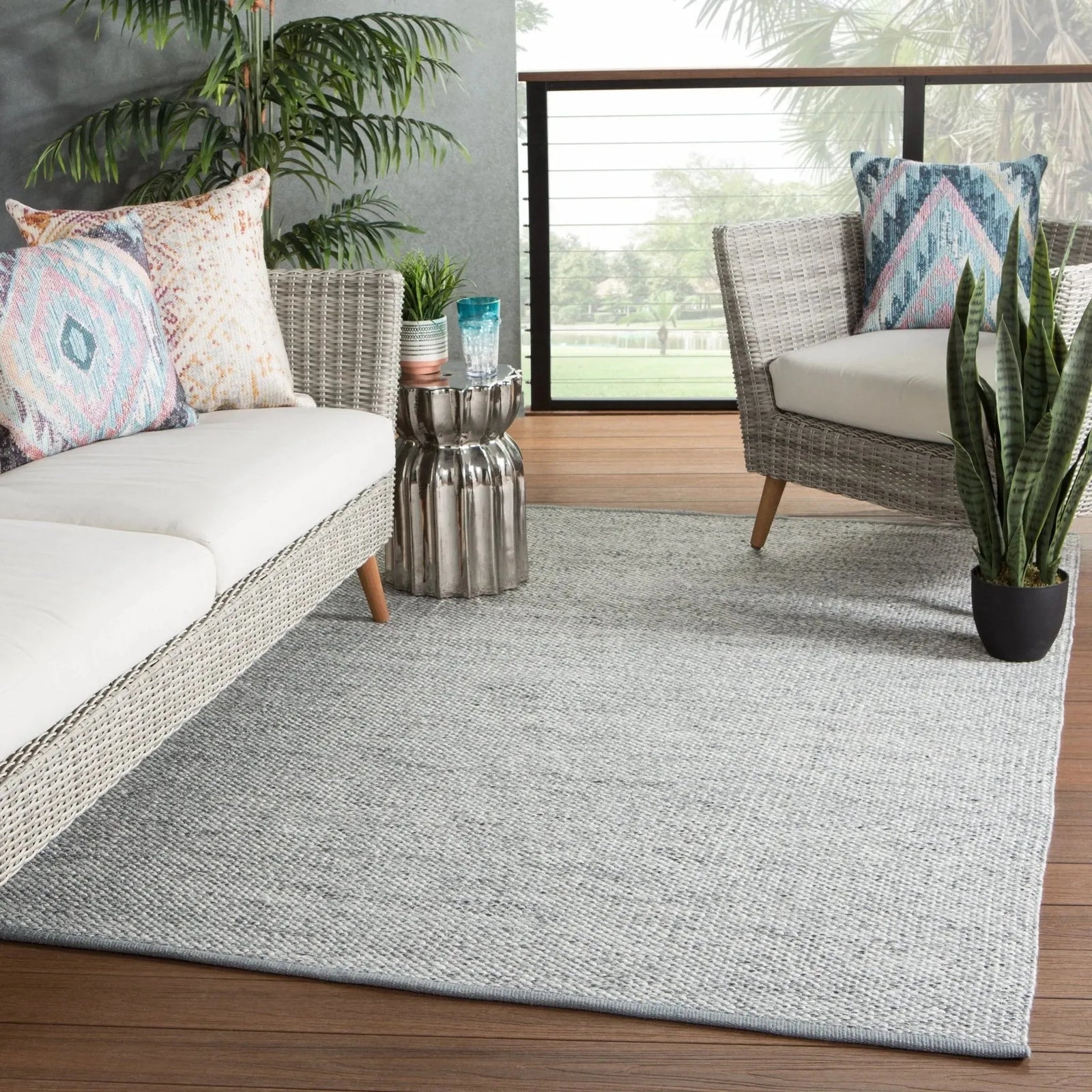 Pasadena Psd02 Lamanda Gray/Ivory Rug