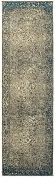 Pasha 1330E Blue/ Beige Rug