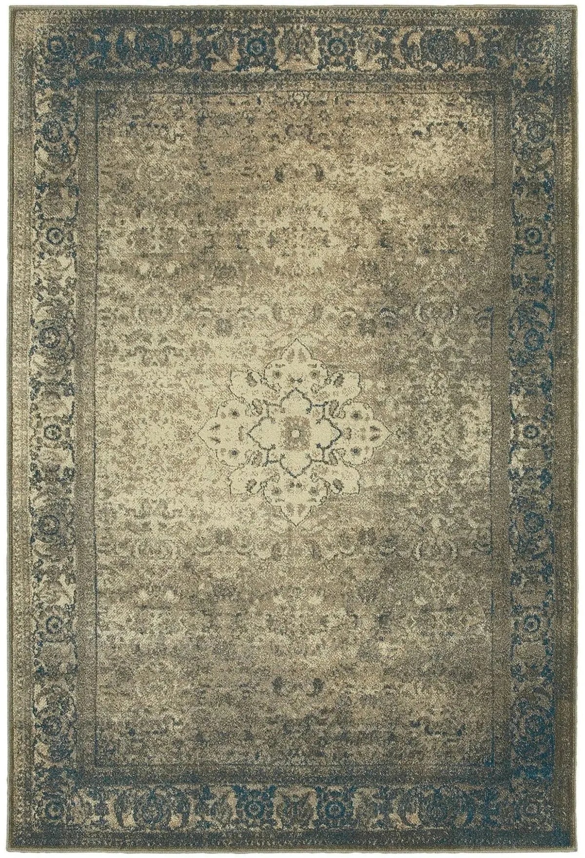 Pasha 1330e Blue/ Beige Rug