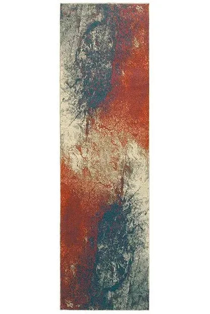 Pasha 1334e Beige/ Orange Rug