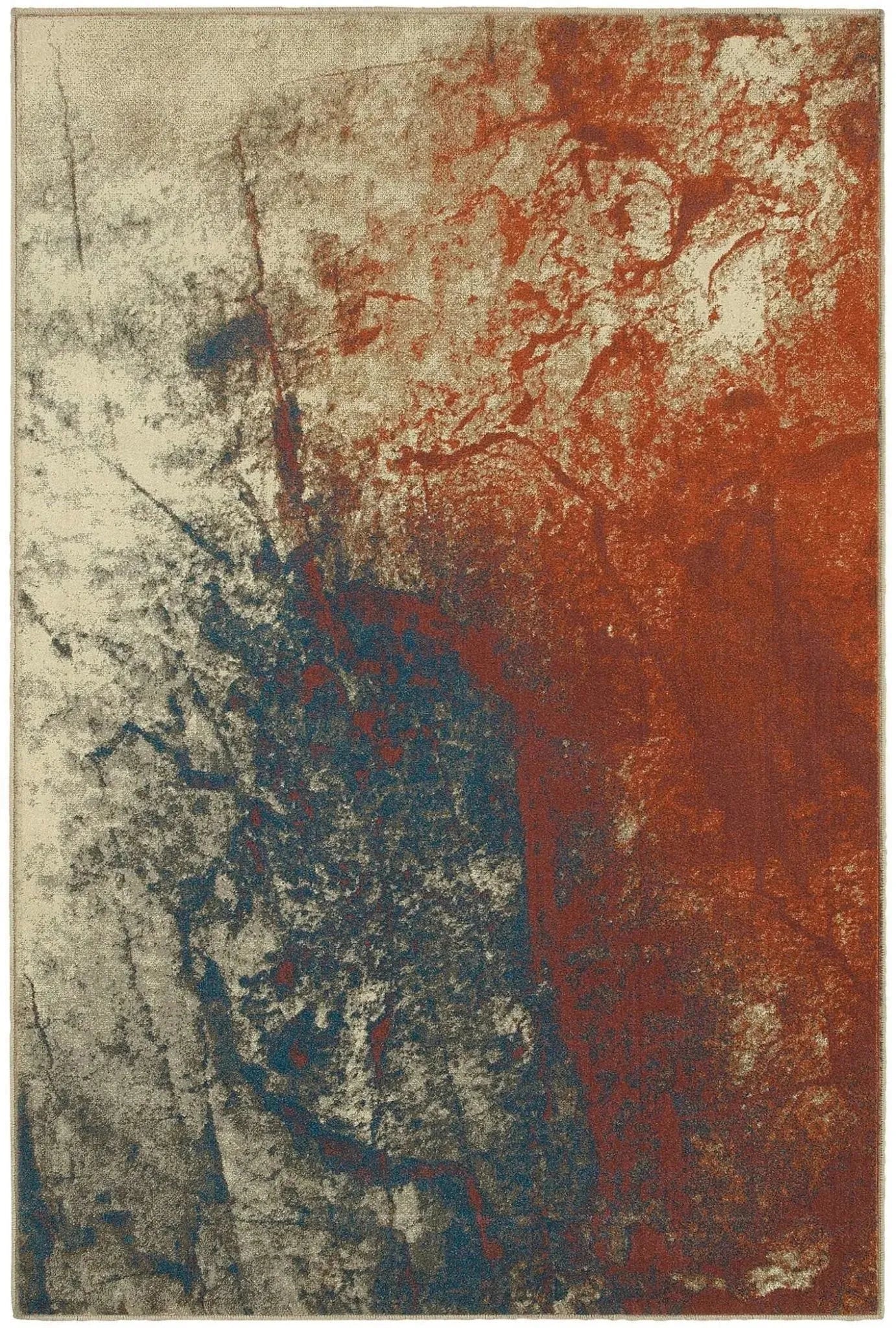 Pasha 1334e Beige/ Orange Rug