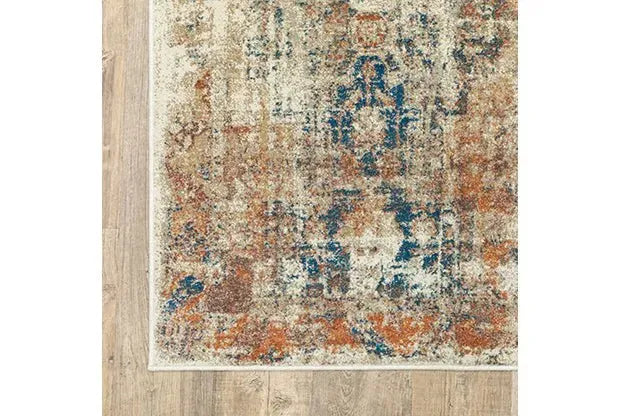 Pasha 521X Beige/ Multi Rug