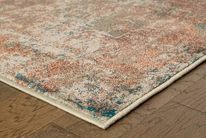 Pasha 521X Beige/ Multi Rug