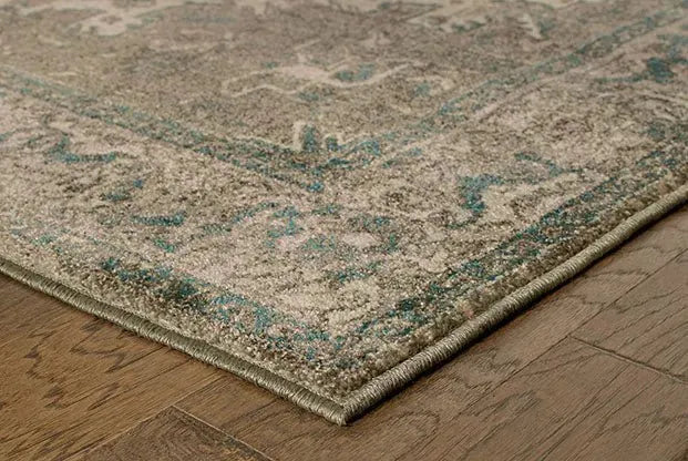 Pasha 5991D Ivory/ Grey Rug