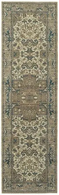 Pasha 5991D Ivory/ Grey Rug
