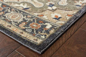 Pasha 72E Blue/ Grey Rug