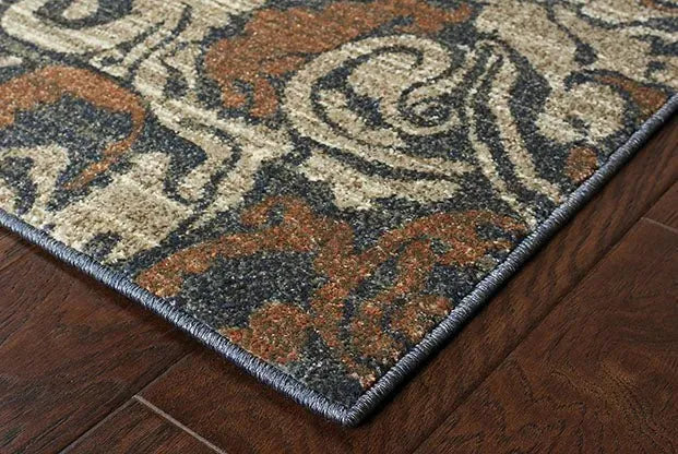 Pasha 8022K Blue/ Rust Rug
