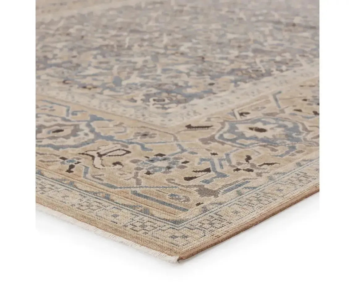 Pasha PSH01 Beige/Blue Rug