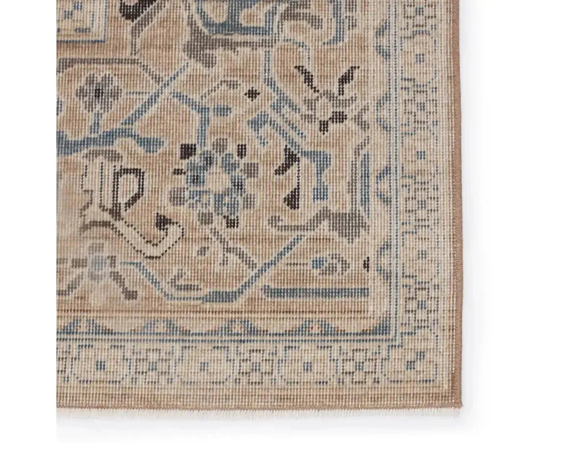 Pasha PSH01 Beige/Blue Rug