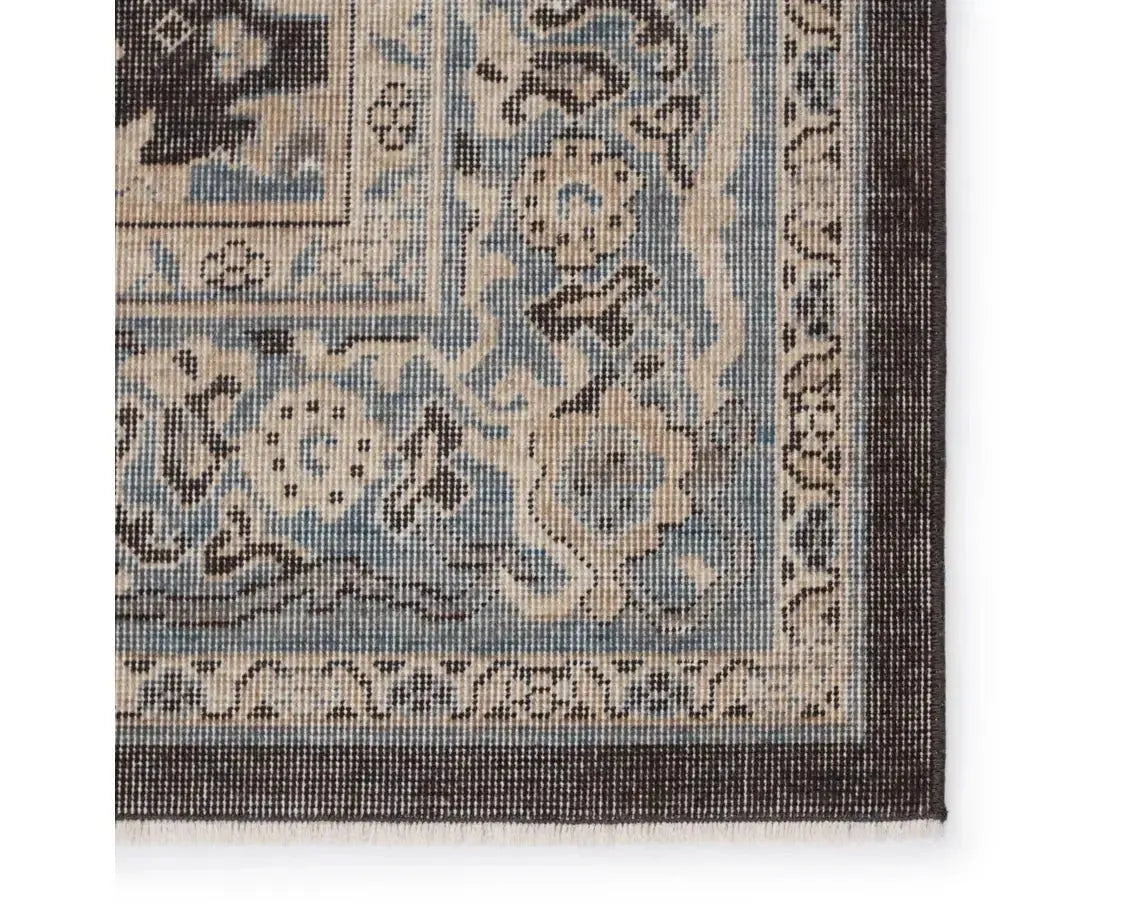 Pasha PSH06 Charcoal/Black Rug