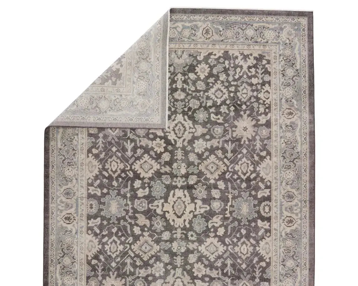 Pasha PSH06 Charcoal/Black Rug