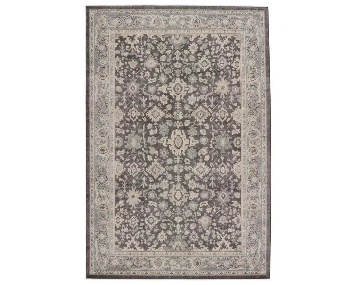 Pasha PSH06 Charcoal/Black Rug