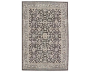 Pasha PSH06 Charcoal/Black Rug