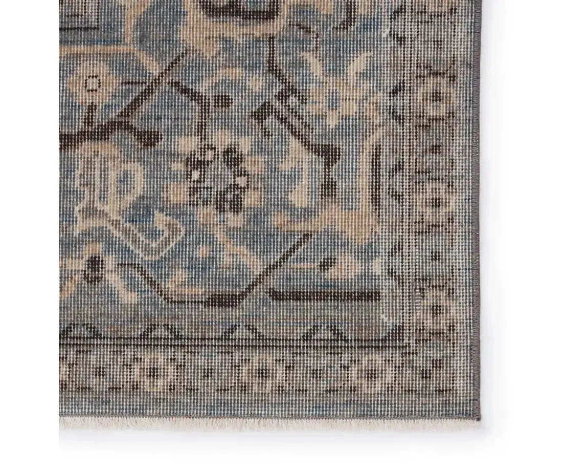 Pasha PSH07 Dark Taupe/Blue Rug