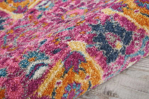 Passion PSN01 Fuchsia Rug