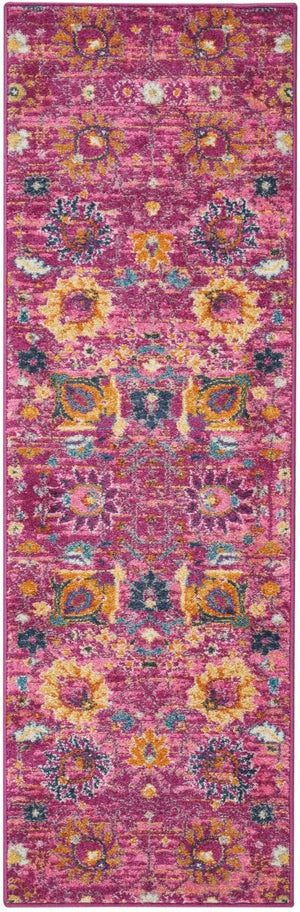 Passion PSN01 Fuchsia Rug