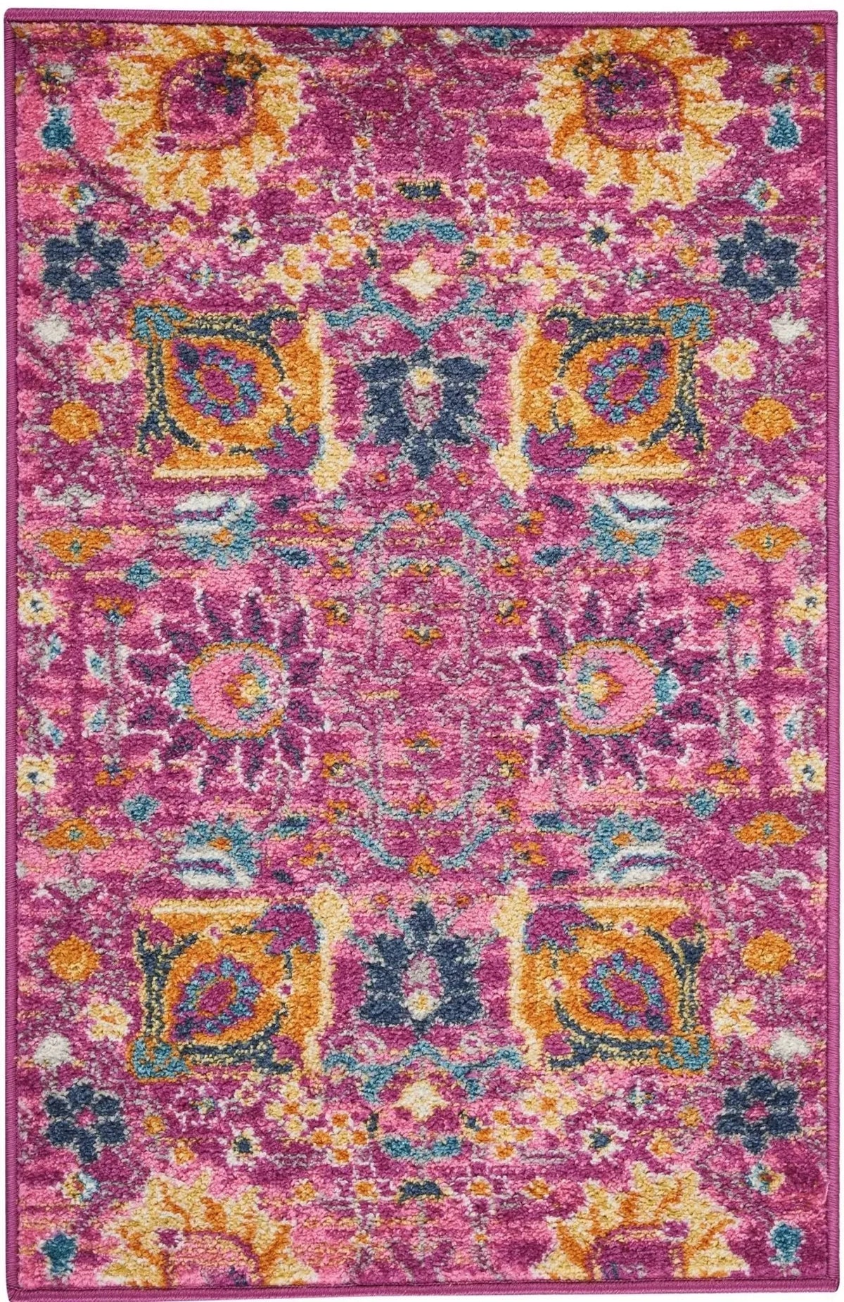 Passion PSN01 Fuchsia Rug