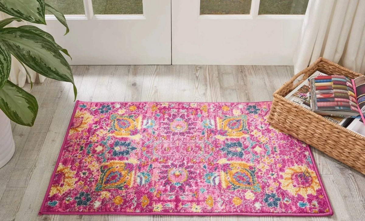 Passion PSN01 Fuchsia Rug
