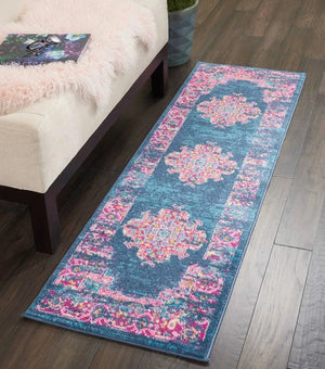 Passion Psn03 Blue Rug
