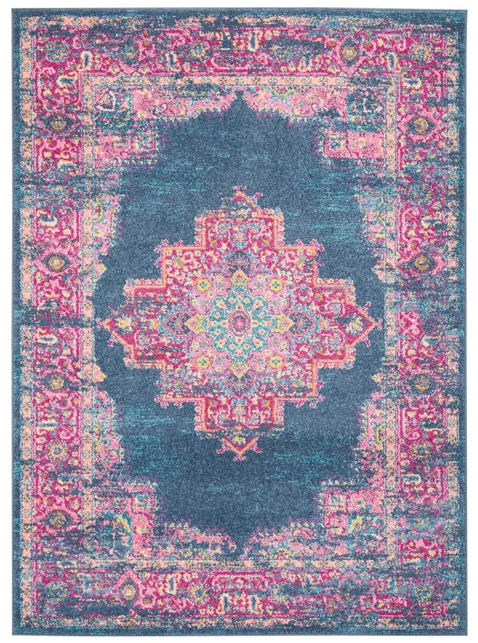 Passion Psn03 Blue Rug