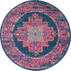 Passion Psn03 Blue Rug