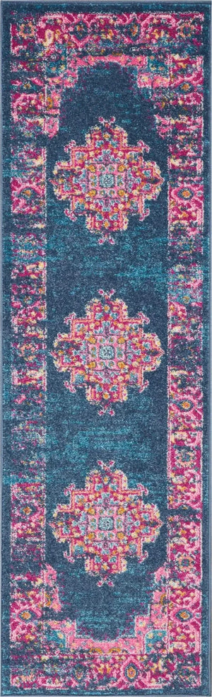 Passion Psn03 Blue Rug