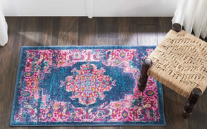 Passion Psn03 Blue Rug