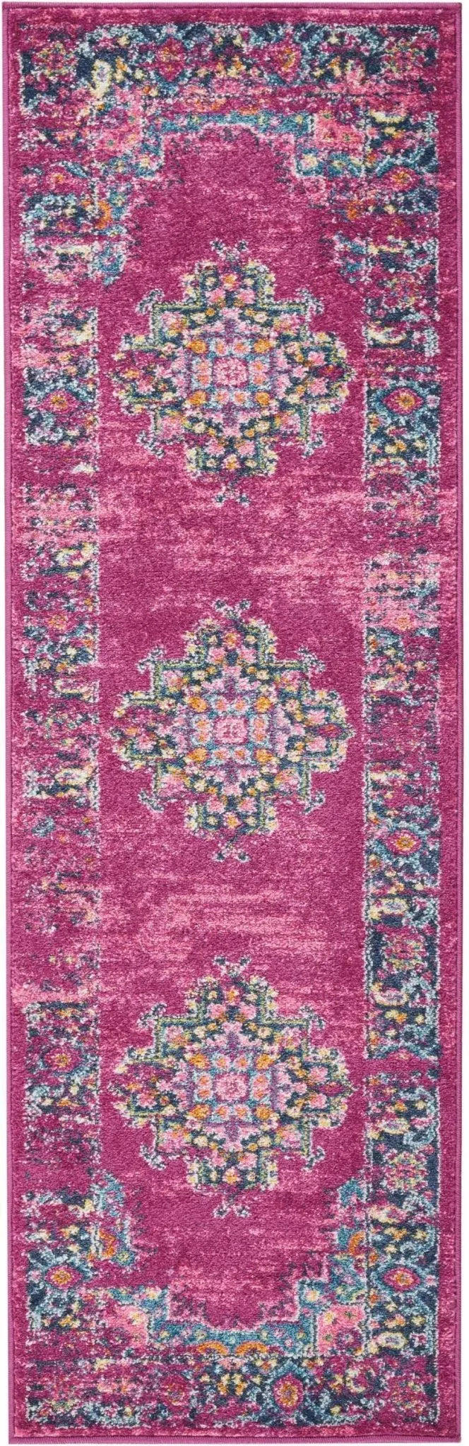 Passion Psn03 Fuchsia Rug