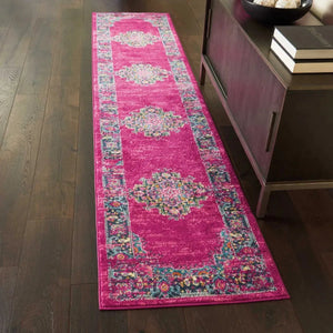 Passion Psn03 Fuchsia Rug