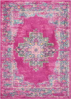 Passion Psn03 Fuchsia Rug