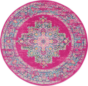 Passion Psn03 Fuchsia Rug