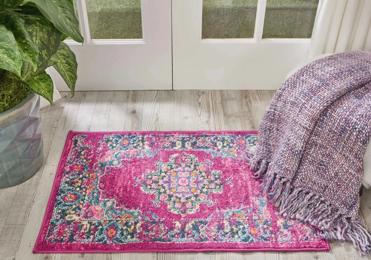 Passion Psn03 Fuchsia Rug