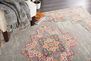 Passion Psn03 Grey Rug