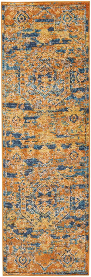 Passion PSN07 Teal/Sun Rug