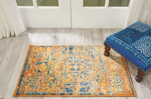 Passion PSN07 Teal/Sun Rug