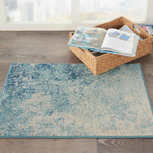 Passion PSN10 Navy/Light Blue Rug