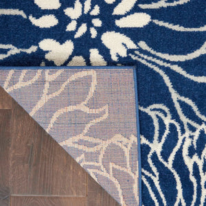 Passion Psn17 Navy Ivory Rug