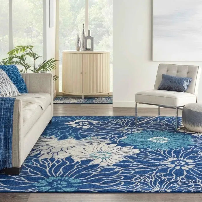 Passion Psn17 Navy Ivory Rug