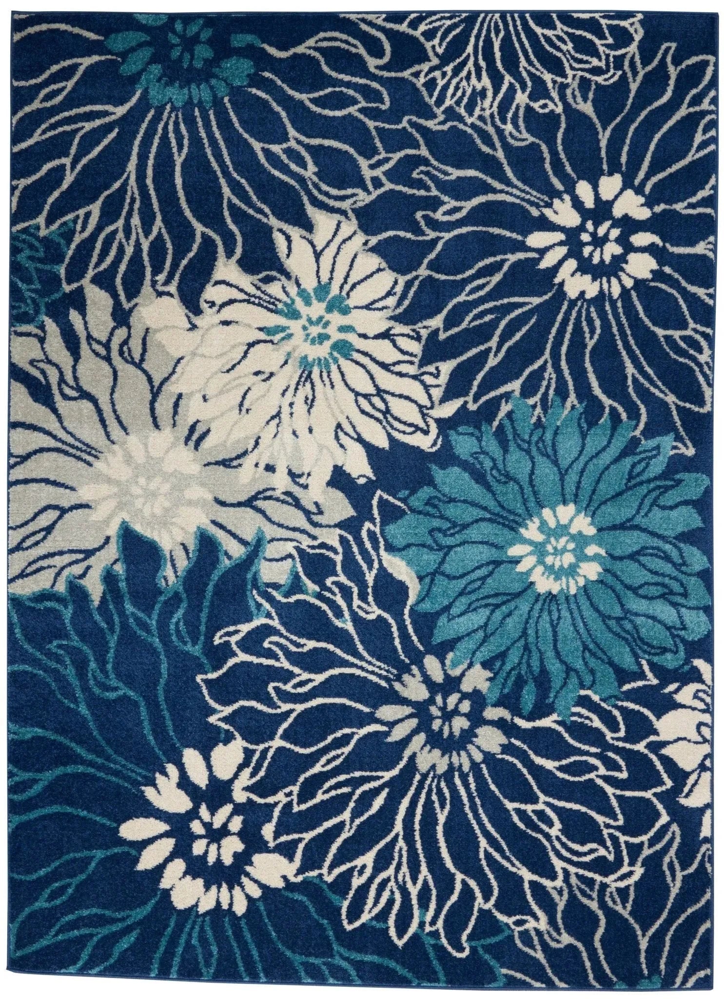 Passion Psn17 Navy Ivory Rug