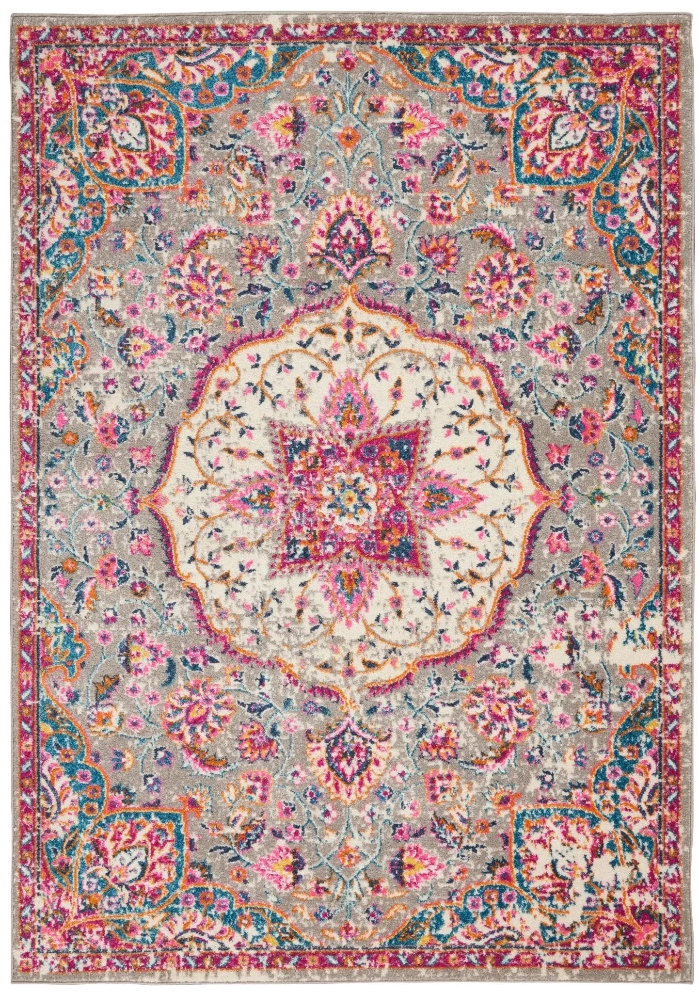 Passion PSN22 Grey/Multi Rug