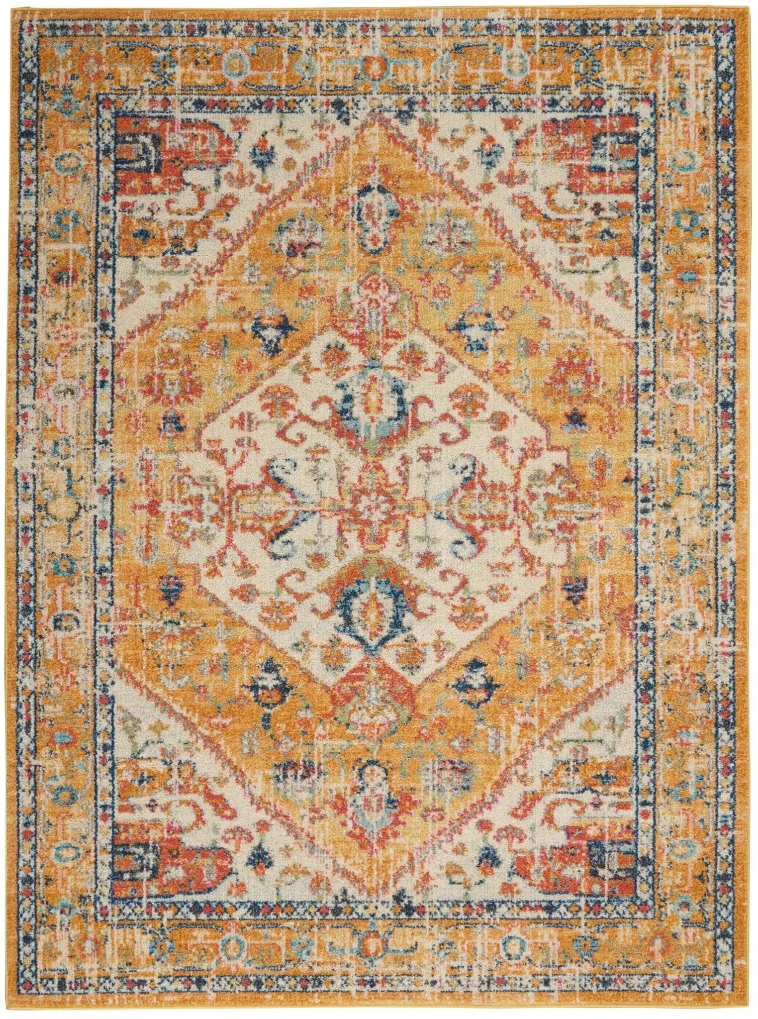 Passion PSN23 Ivory/Yellow Rug